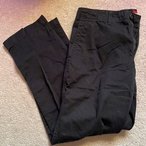 34x30 arizona original straight black chinos